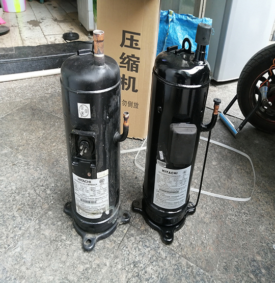 钦南中央空调压缩机的更换维修